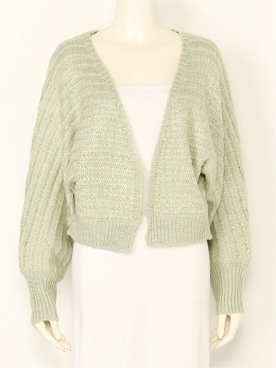 楽天市場 Sale 60 Off 後ろ開きニットカーデ Lily Brown リリーブラウン ニット カーディガン グリーン ホワイト ピンク Rba E 送料無料 Rakuten Fashion Lily Brown リリーブラウン