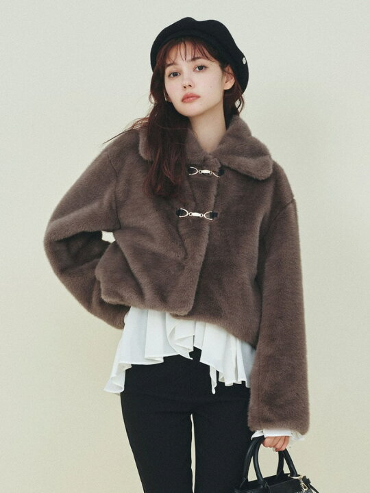 楽天市場】【SALE／30%OFF】バリエファーコート LILY BROWN リリー 