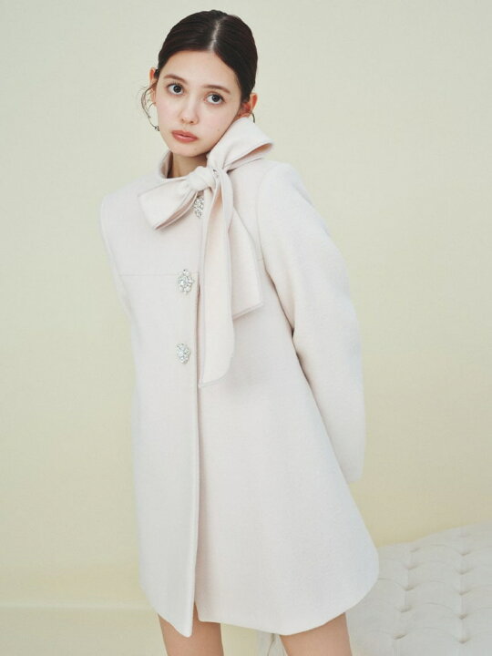 楽天市場】【SALE／30%OFF】[L.B CANDY STOCK]Aラインビジューリボン  