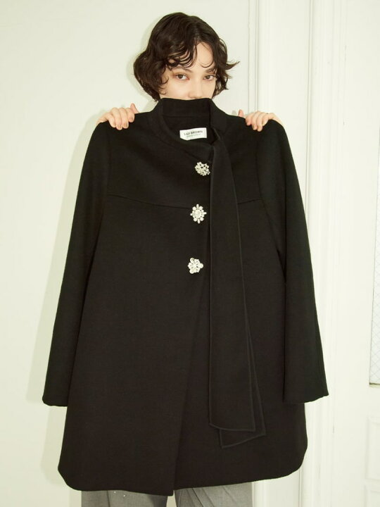 楽天市場】【SALE／30%OFF】[L.B CANDY STOCK]Aラインビジューリボン 