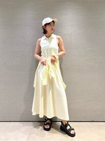 【SALE／50%OFF】【限定カラー】アメスリポロワンピース LILY BROWN リリーブラウン ワンピース・ドレス ワンピース ブラウン イエロー【RBA_E】【送料無料】[Rakuten Fashion]