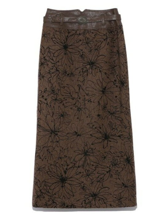 楽天市場】【SALE／60%OFF】合皮切り替えタイトスカート LILY BROWN  