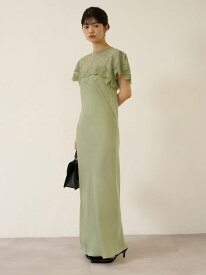 【SALE／50%OFF】レースボレロワンピース LILY BROWN リリーブラウン ワンピース・ドレス ドレス グリーン ブラック【RBA_E】【送料無料】[Rakuten Fashion]