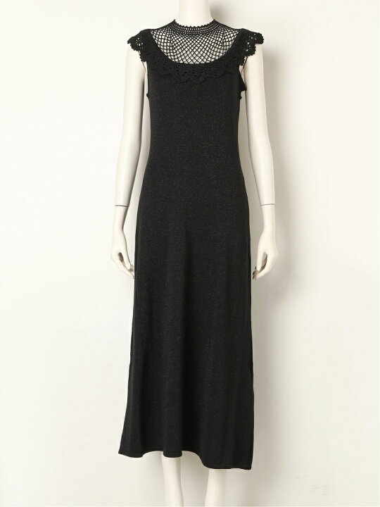 楽天市場】【SALE／45%OFF】クロシェニットワンピース LILY BROWN  