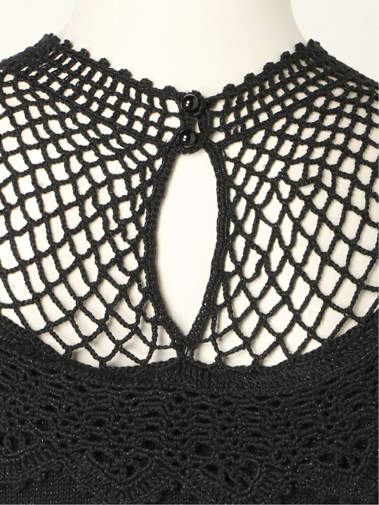 楽天市場】【SALE／45%OFF】クロシェニットワンピース LILY BROWN  