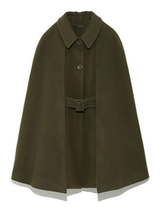 楽天市場】【SALE／35%OFF】レザーパイピングケープコート LILY BROWN 