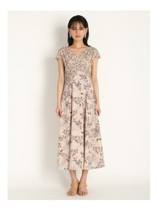 楽天市場 Rakuten Fashion Sale 45 Off ライオン柄ワンピース Lily Brown リリーブラウン ワンピース ロング ワンピース マキシワンピース ブラック ホワイト カーキ Rba E 送料無料 Lily Brown リリーブラウン