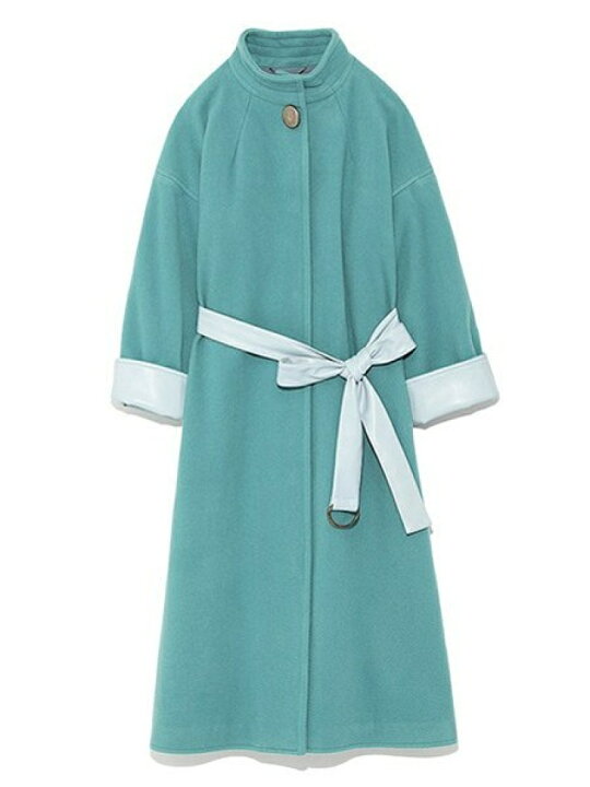 楽天市場】レザー配色Aラインコート LILY BROWN リリーブラウン  