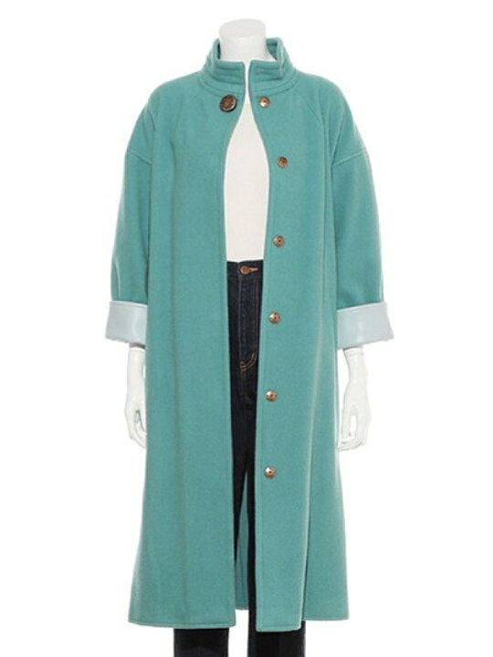 楽天市場】レザー配色Aラインコート LILY BROWN リリーブラウン  