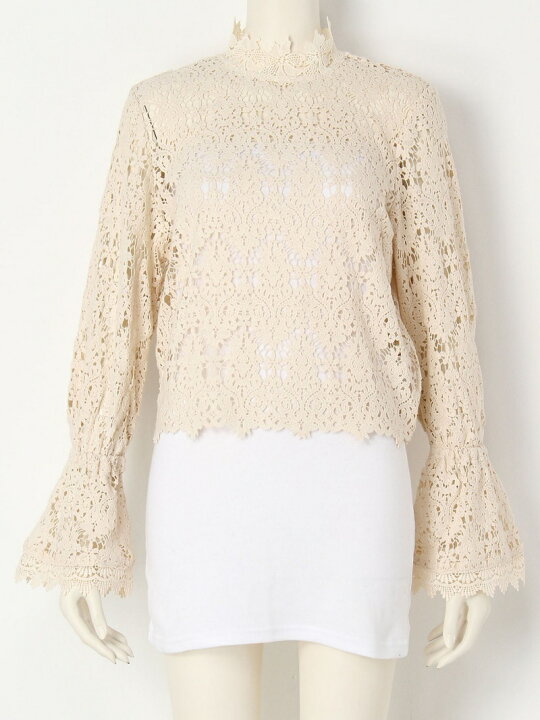 楽天市場】【SALE／45%OFF】ケミカルレーストップス LILY BROWN リリー  