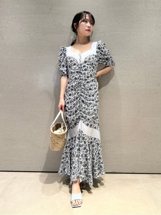 楽天市場】【SALE／40%OFF】シフォンドッキングバリエプリント  