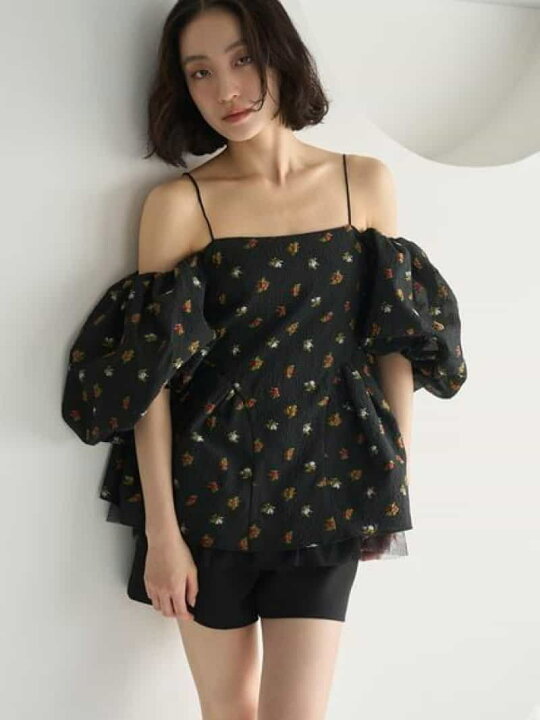 楽天市場】【SALE／50%OFF】3wayペプラムジャガードブラウス LILY 