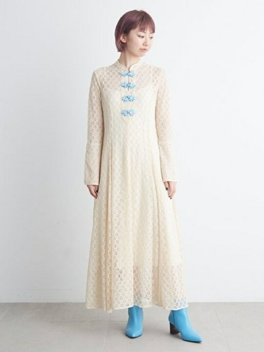 楽天市場】【SALE／50%OFF】チャイナレースワンピース LILY BROWN  