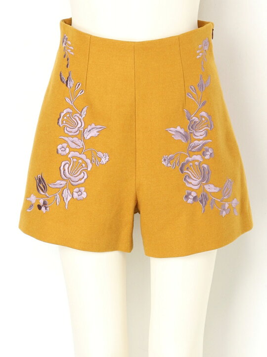 楽天市場】【SALE／53%OFF】刺繍ショートパンツ LILY BROWN リリー 