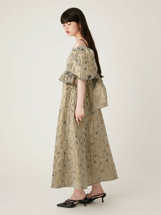 楽天市場】【SALE／50%OFF】2WAYペプラムジャガードワンピース LILY 