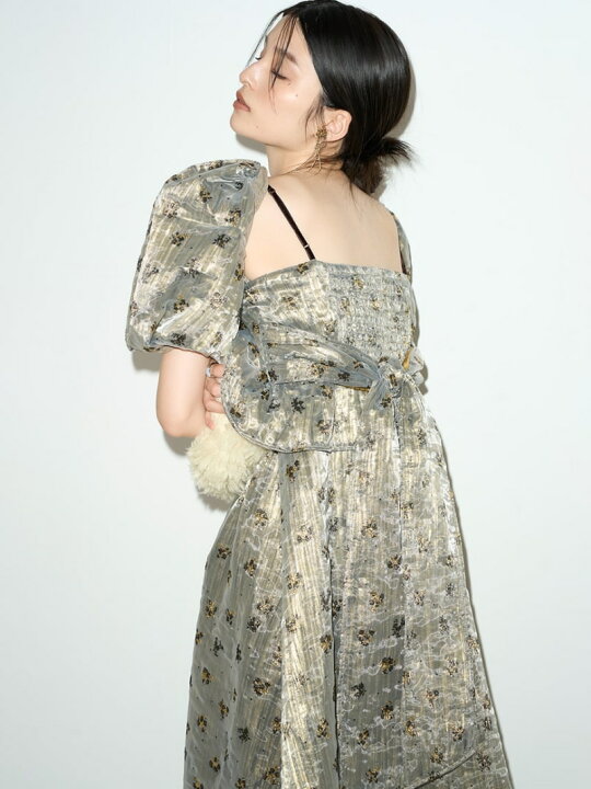 楽天市場】【SALE／50%OFF】2WAYペプラムジャガードワンピース LILY 
