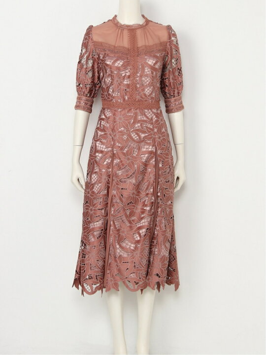 楽天市場】【SALE／45%OFF】フラワーレースワンピース LILY BROWN  