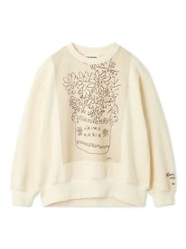 【SALE／50%OFF】パレットアートスウェット LILY BROWN リリーブラウン トップス スウェット・トレーナー ブラウン レッド【RBA_E】【送料無料】[Rakuten Fashion]