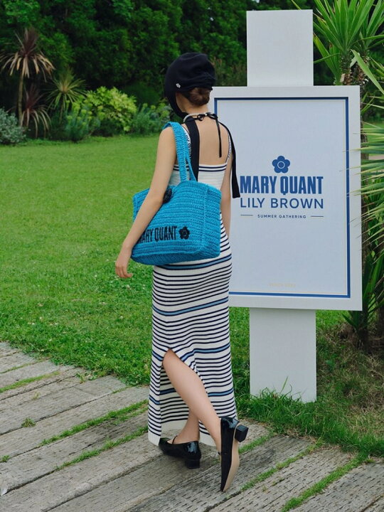 楽天市場】【SALE／50%OFF】【LILY BROWN×MARY QUANT】ロゴジャガード 