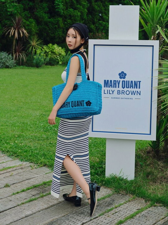楽天市場】【SALE／50%OFF】【LILY BROWN×MARY QUANT】ロゴジャガード 
