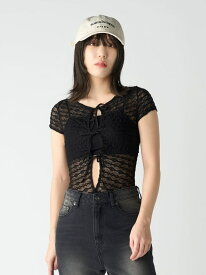 【SALE／40%OFF】【LILY BROWN Lingerie】レーシーリボンボディスーツ LILY BROWN リリーブラウン インナー・ルームウェア その他のインナー・ルームウェア ブラック ホワイト【RBA_E】【送料無料】[Rakuten Fashion]