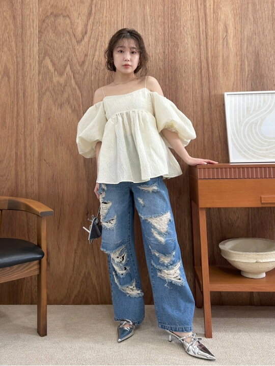 楽天市場】【SALE／50%OFF】【WEB限定00サイズあり】 ブロークンワイド 