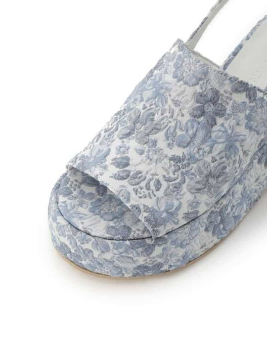 楽天市場】【SALE／50%OFF】ジャガードフラットフォームサンダル 
