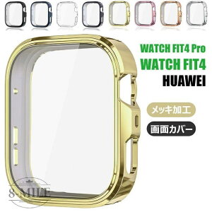 HUAWEI WATCH FIT4 Pro �P�[�X �t�@�[�E�F�C HUAWEI WATCH FIT4 �t�B������̌^ �t�@�[�E�F�C �E�H�b�` FIT4 �ی�P�[�X �t�B������̌^�P�[�X ��ʃJ�o�[ �t�@