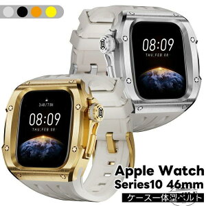 �y�������� �z �y�P�[�X��̌^�z�A�b�v���E�H�b�`10 �P�[�X �����o���h 46mm �X�e�����X apple watch10 ��̌^ �A�b�v���E�H�b�`10 Apple Watch 10 46mm ��̌^