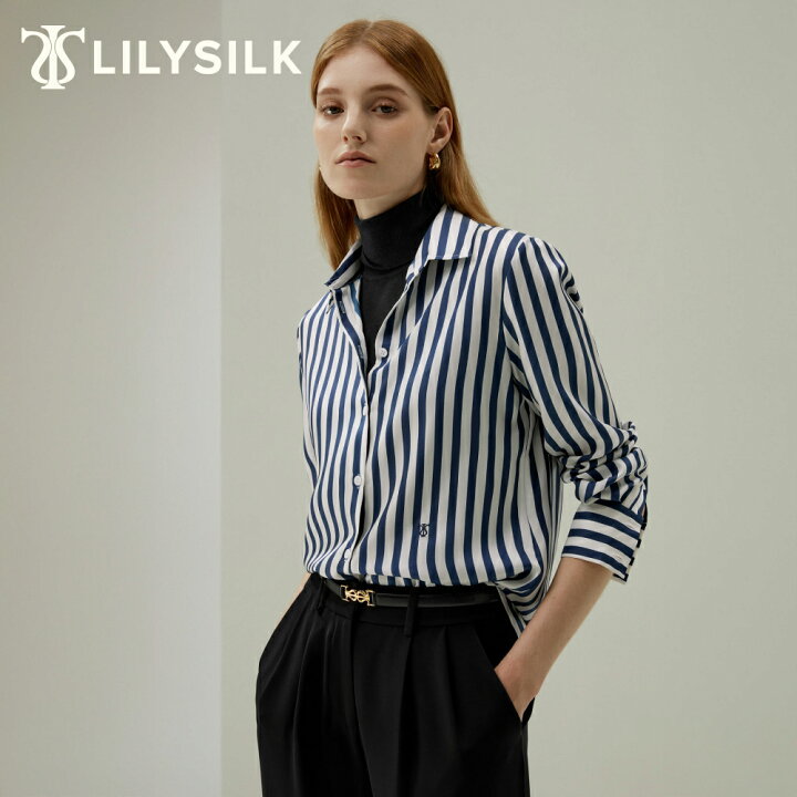 楽天市場】LILYSILK(リリーシルク) ブラウス レディース おしゃれ 長袖 