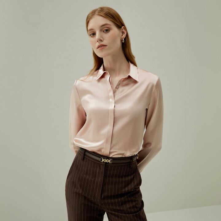 楽天市場】LILYSILK(リリーシルク) シャツ レディース おしゃれ シルク 