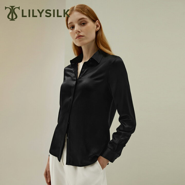 楽天市場】LILYSILK(リリーシルク) シャツ レディース おしゃれ シルク 