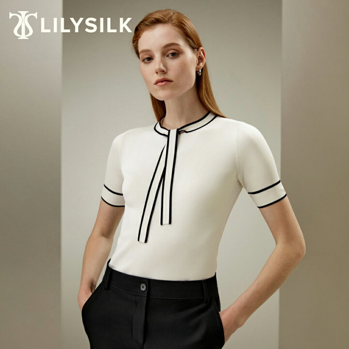 楽天市場】LILYSILK(リリーシルク) シルク トップス レディース ニット 