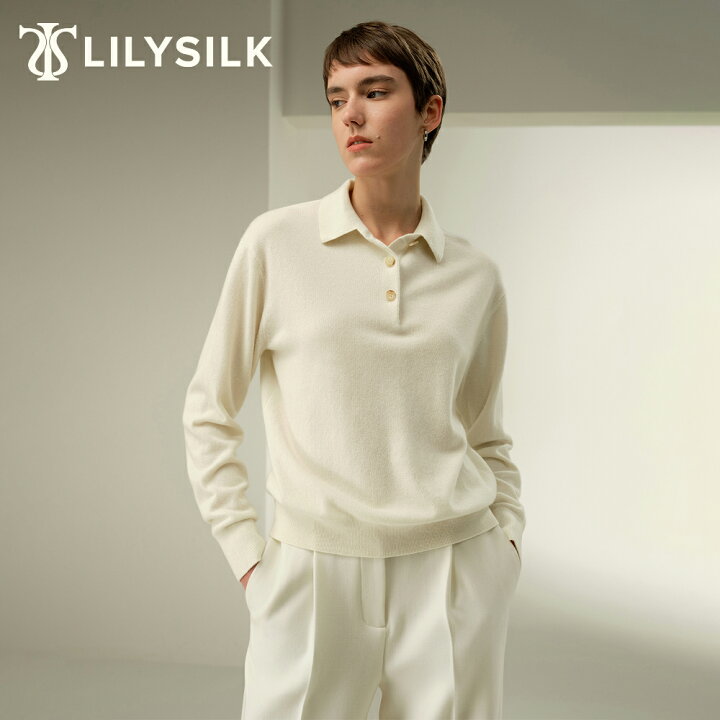 楽天市場】LILYSILK カシミヤ ニット セーター レディース ベビー 