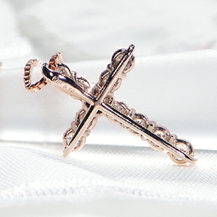 楽天市場】K18PG【0.50ct】ハートアンドキューピッド ダイヤモンド  