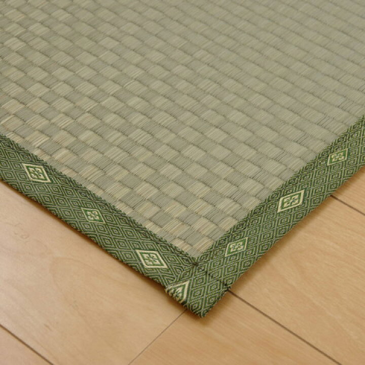楽天市場】【最大400円OFFクーポン☆〜4/28 09:59】国産 い草 上敷き ラグ ラグマット カーペット おしゃれ 不知火(しらぬい) 約 255×255cm(団地間4.5畳) 4.5帖 4畳半 4帖半 市松 純国産 日本製 吸湿 ホットカーペット対応 床暖房対応 消臭 春 冬 カジュアル 送料無料 新 ...