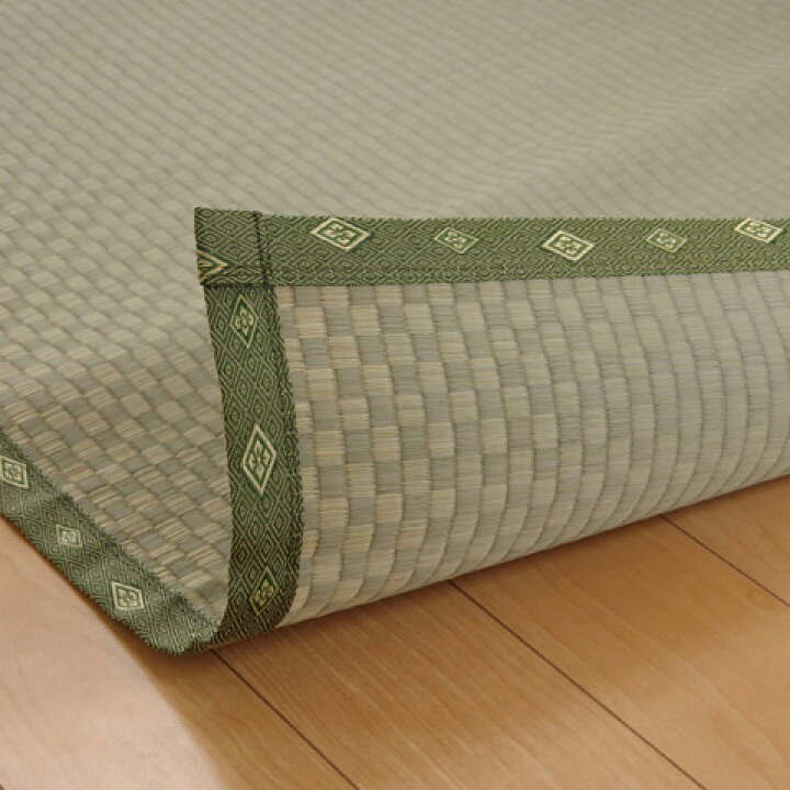 楽天市場】【最大400円OFFクーポン☆〜4/28 09:59】国産 い草 上敷き ラグ ラグマット カーペット おしゃれ 不知火(しらぬい) 約 255×255cm(団地間4.5畳) 4.5帖 4畳半 4帖半 市松 純国産 日本製 吸湿 ホットカーペット対応 床暖房対応 消臭 春 冬 カジュアル 送料無料 新 ...