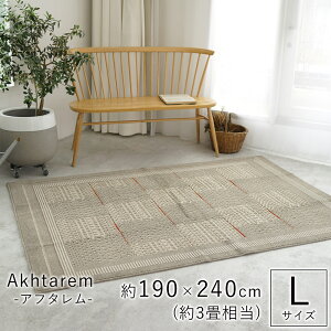 Neo Roots �l�I���[�c�V���[�Y �A�t�^���� ���O/��190×240cm�iL�T�C�Y/��3�������j �A�C�{���[ �u���E��