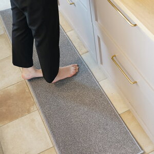 マット キッチンマット 廊下敷き オーダーサイズ【10cm単位/幅60cm×長さ310〜350cmまで】 ECOLOA エコロア ECO 消臭 防汚 静電気防止 防炎 床暖房対応 ホットカーペット対応 カラフル 日本製 国産