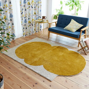 O O}bg J[ybg O~ KABOCHAKUMO RUG J{`NO 130×185cmi1.5j fUCCt CG[ ~ g[ HOTJ[ybgΉ h_j F Vііh~ q