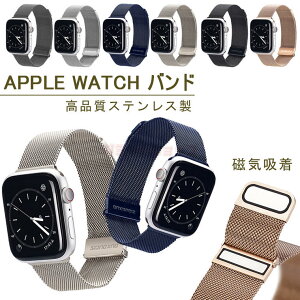 Apple Watch Series 10 �o���h 42mm 46mm �x���g �A�b�v���E�H�b�` �X�e�����X�X�`�[�� ���b�V�� �~���l�[�[���[�v AppleWatch series10 �����x���g �o���h �ی�x���g �����o���h �A�b�v���E�H�b�` 10 �o��