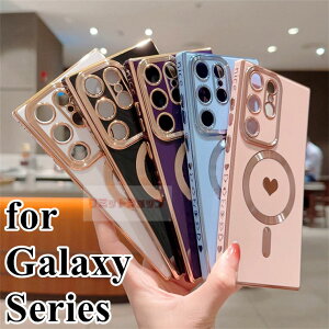 Galaxy S26 Ultra �P�[�X �w�ʌ^ ���b�L �n�[�g Galaxy S26+ �P�[�X ���C�����X�[�d galaxy s26 ultra �J�o�[ Galaxy S26+ �P�[�X galaxy s26 �J�o�[ �V���v�� �J�����ی� s25 s26 s23 �w�ʃP�[�X �T���X�� �M�����N�V