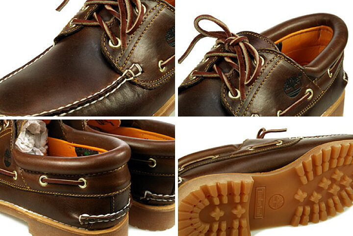 楽天市場】TIMBERLAND 3EYE CLASSIC LUG SOLE brown 30003 
