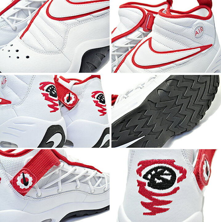 楽天市場】NIKE AIR SHAKE NDESTRUKT wht/wht-red-blk 【ナイキ 