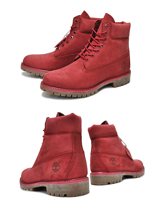 楽天市場】Timberland 6inch Premium Boots RED NUBUCK【A1149 