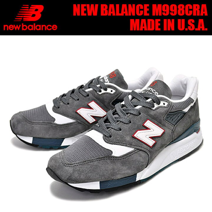 楽天市場】【ニューバランス スニーカー】NEW BALANCE M998CRA MADE IN 