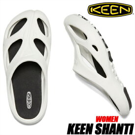 KEEN SHANTI WHITE/BLACK 1026264 キーン シャンティ ウィメンズ ホワイト WOMENS レディース サンダル 防滑 アウトドア