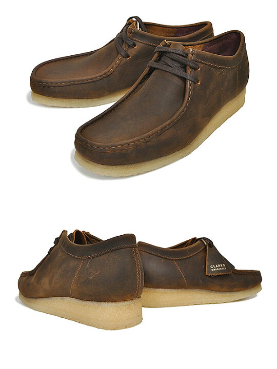 楽天市場】CLARKS WALLABEE BEESWAX 26156605 クラークス ワラビー 