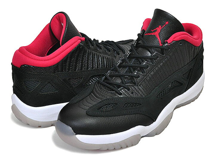 楽天市場】NIKE AIR JORDAN 11 RETRO LOW IE black/true red-multi