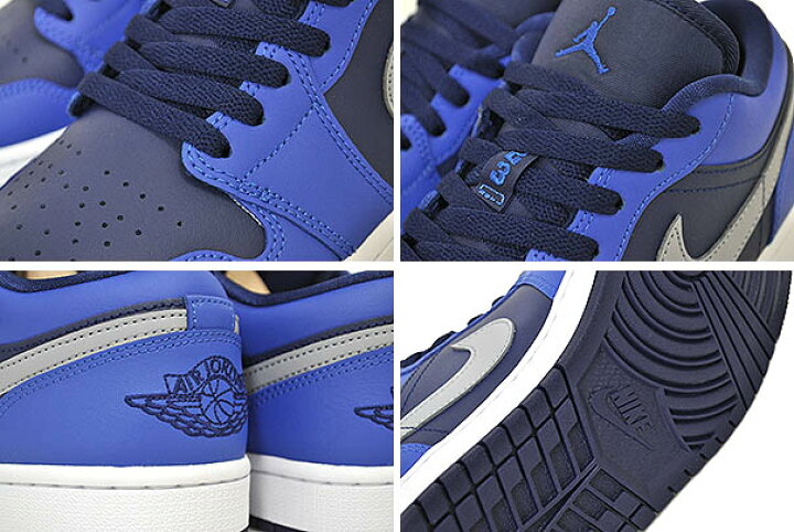 楽天市場】NIKE WMNS AIR JORDAN 1 LOW game royal/stealth-blue void 